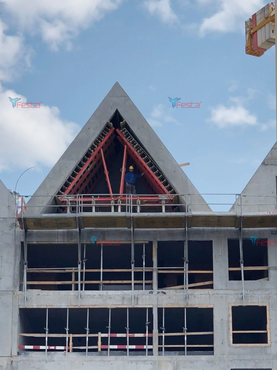 Dostawa szalunków ściennych systemu PERI typu TRIO – Wrocław