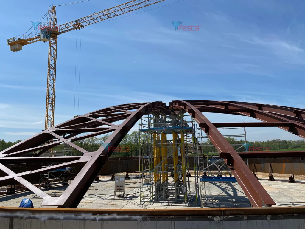 Grupa Festa Rusztowania - Wieże PERI MULTIPROP wraz z podestem roboczym Nowa Wieś Wielka k. Bydgoszczy
