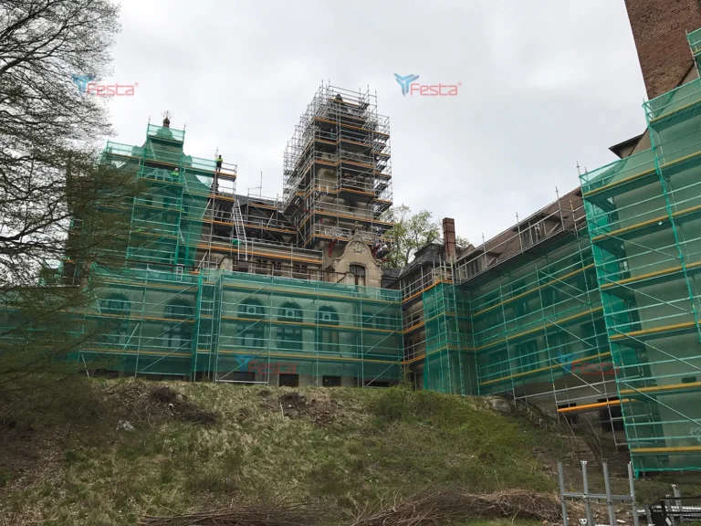 Montaz rusztowania elewacyjnego – Zgorzelec – Goerlitz