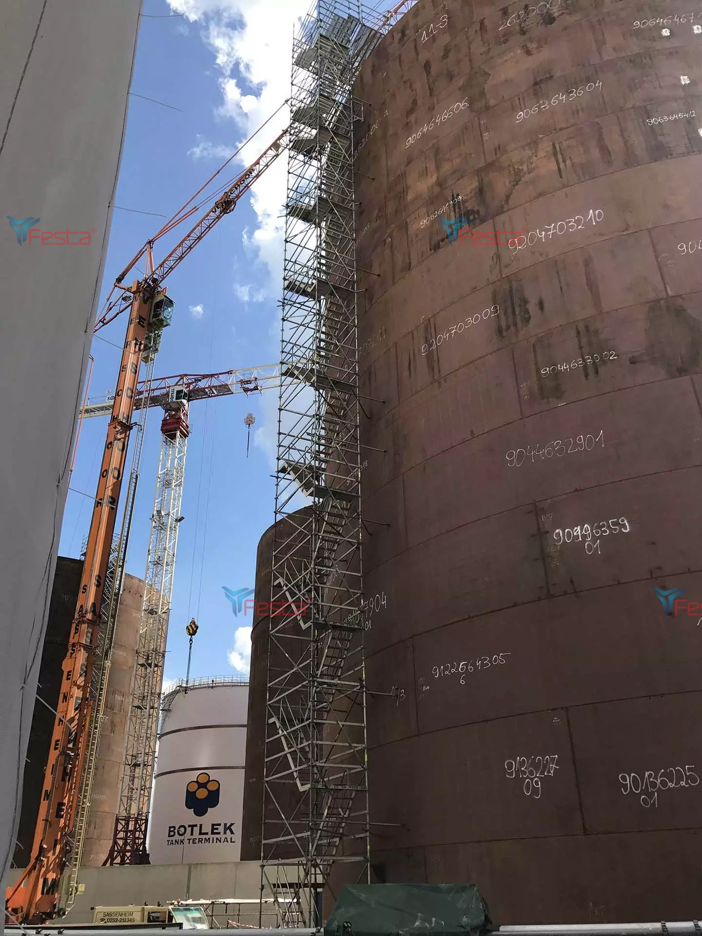 Montaż schodni – Rotterdam