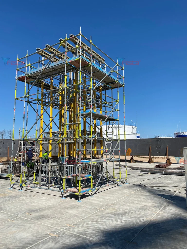 Wynajem rusztowań i wież wyporowych PERI MULTIPROP - Grupa Festa Rusztowania