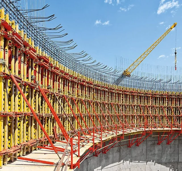 Deskowanie łukowe Rundflex Grupa Festa Rusztowania