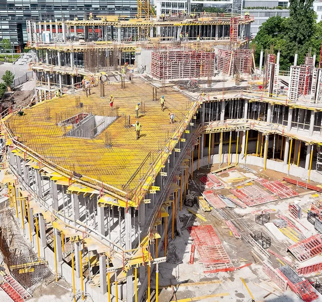 Dzwigarowe deskowanie stropowe 2