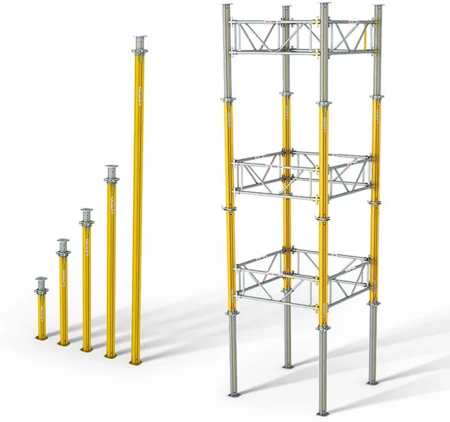 MULTIPROP Aluminiowe podpory stropowe